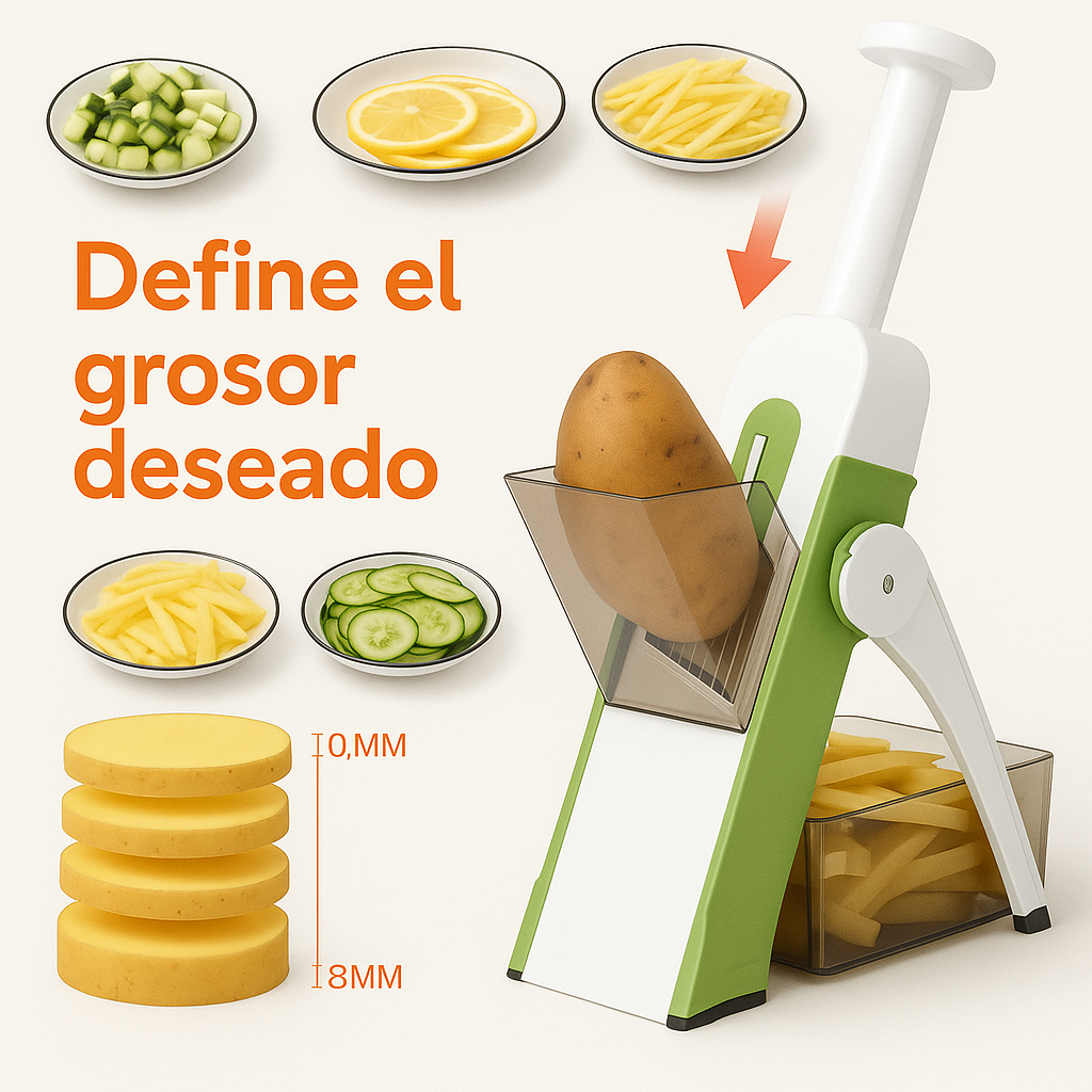 Rallador Multifuncional 5 en 1 - MOZZAT