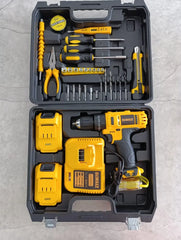 TALADRO DEWALT ECONOMICO + HERRAMIENTAS